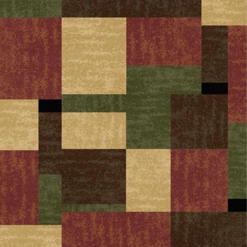 Boho Washable Area Rug - Non Slip Low Pile Machine Washable Carpet for Living Room Bedroom Nursery